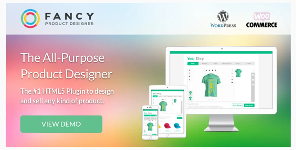 (Update Support) Fancy Product Designer | WooCommerce WordPress