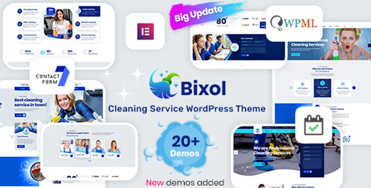 Bixol - Cleaning Services WP Themes 1.7.0