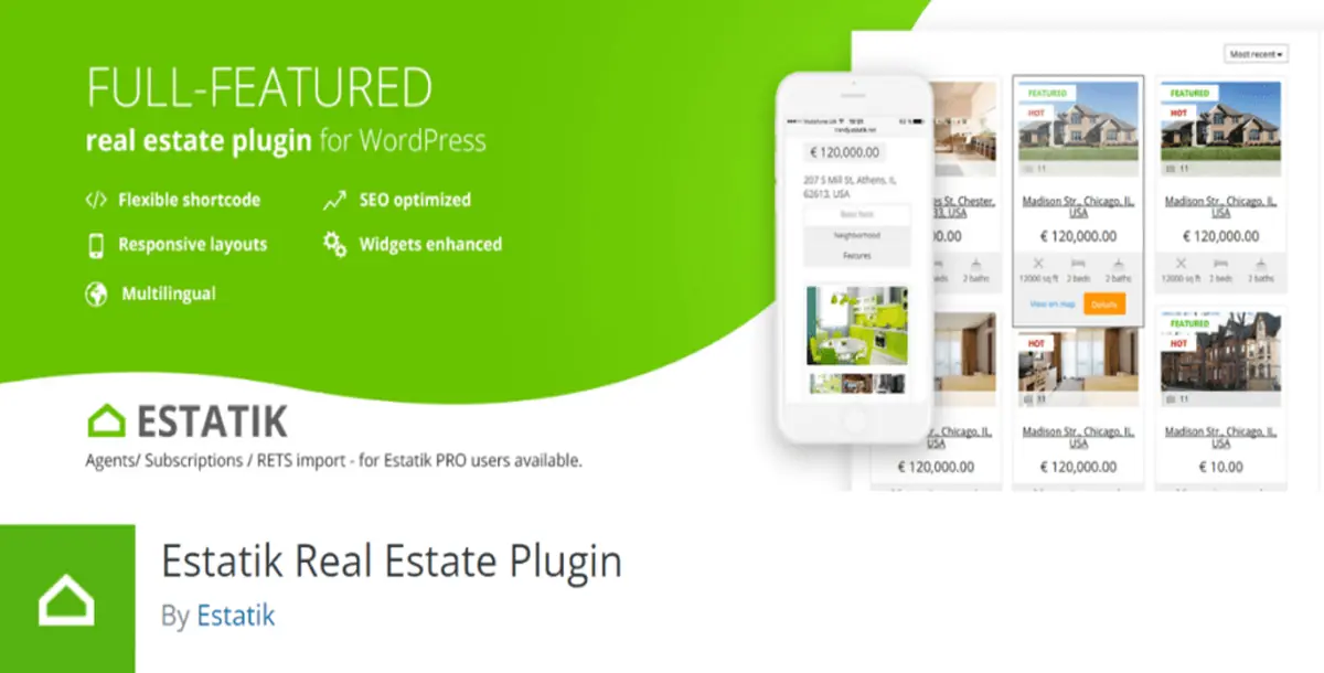 (Update Support) Estatik Pro WP Theme