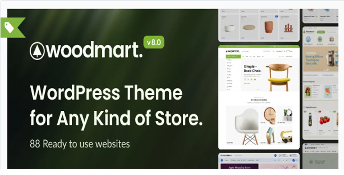 WoodMart - WordPress Online Store Template 8.0.3