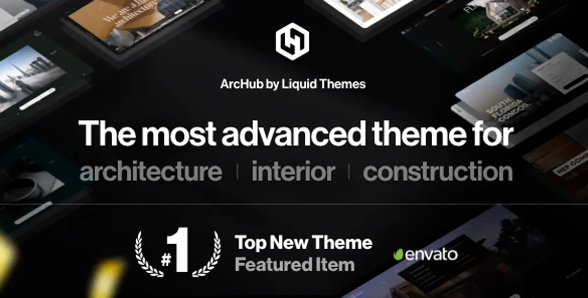 ArcHub - Architecture and Interior Design WordPress Theme 1.2.10