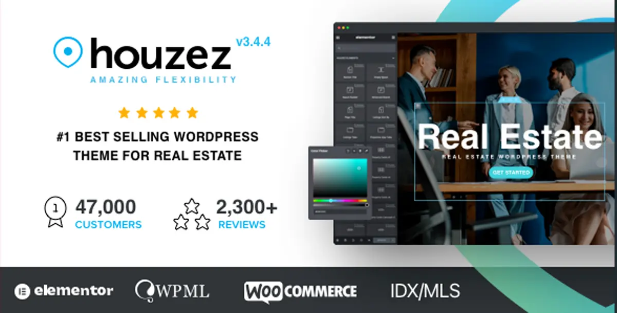 Houzez - Best Real Estate WordPress Theme 3.4.4
