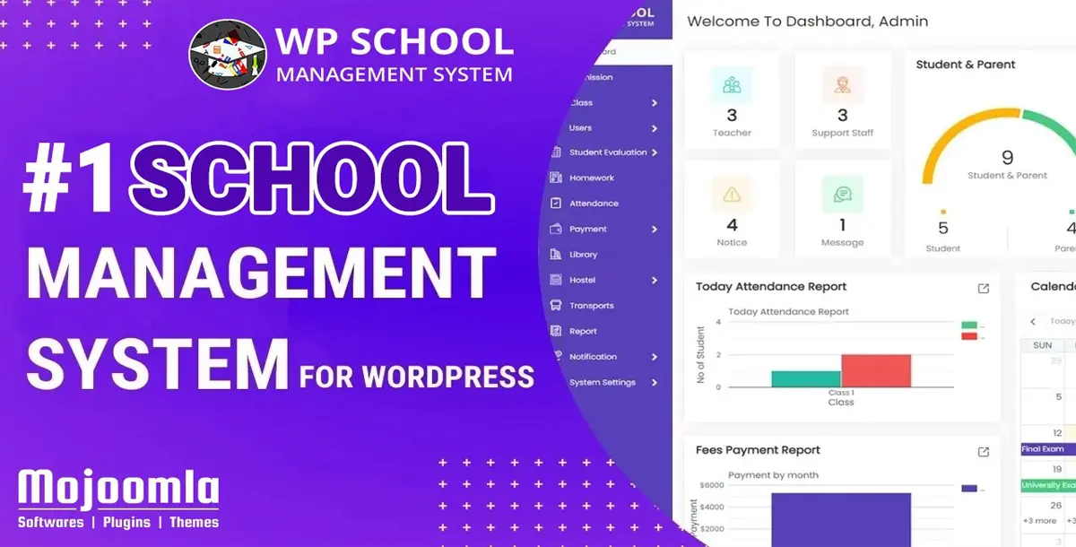 School Management System for WordPress 92.0.0