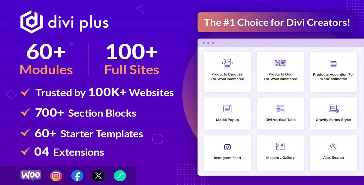 Divi Plus - Powerful Modules for Divi Theme 1.21.1