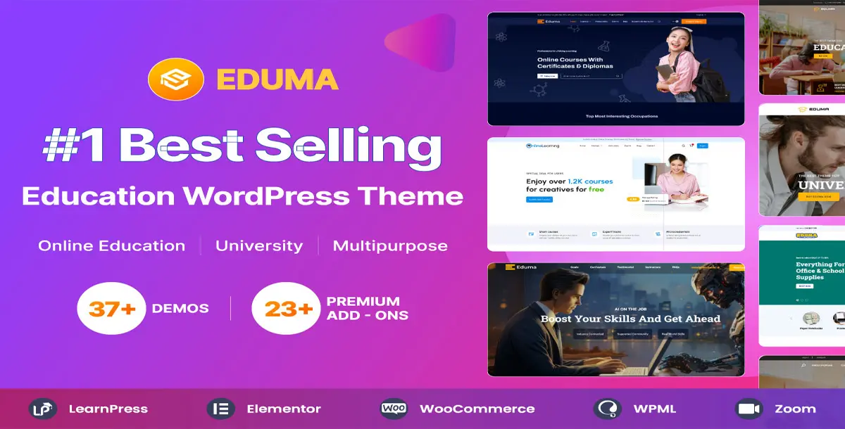 Eduma - Education WordPress Theme 5.6.0